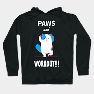 Paws and Workout Hoodie